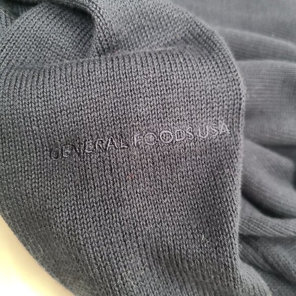 Vintage NWT Michael Thomas Navy V Neck Sweater - Picture 6 of 6